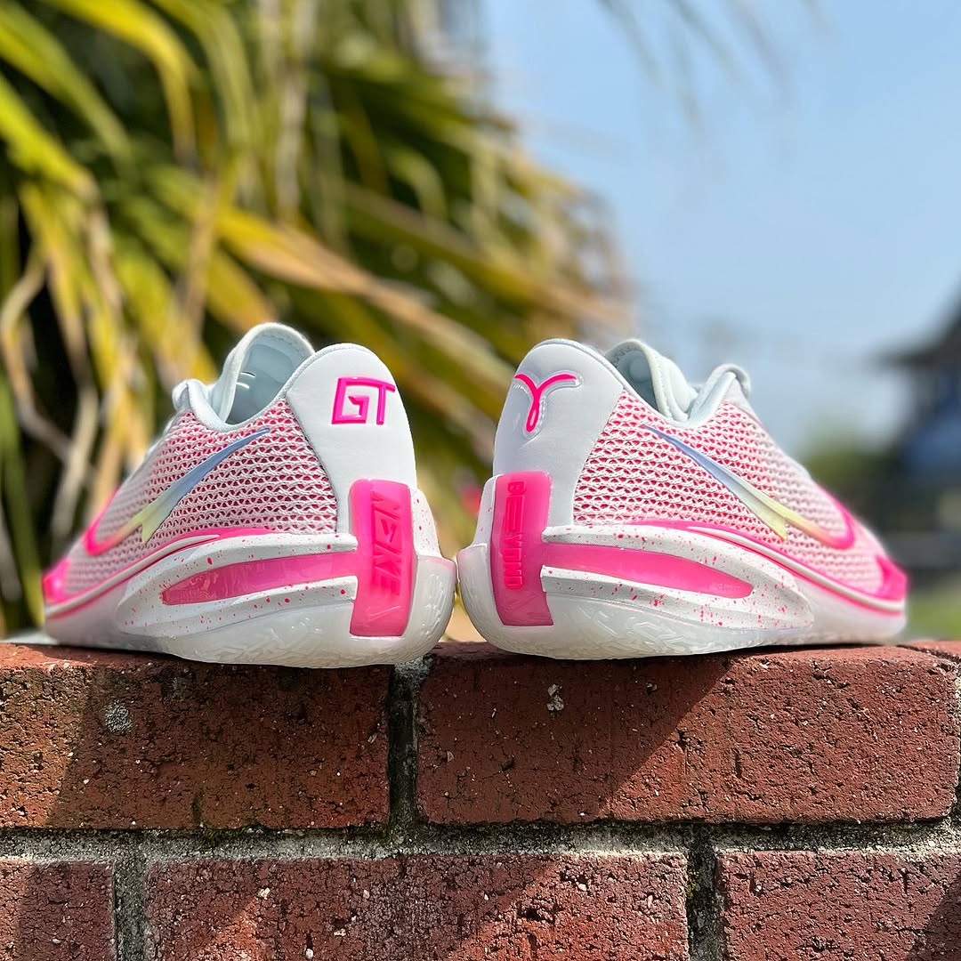Nike GT Cut 1バスケットボールシューズ ホワイト/ピンク Pink Air Zoom GT Cut Cross 'Think Pink' - Nike - HF0218 601