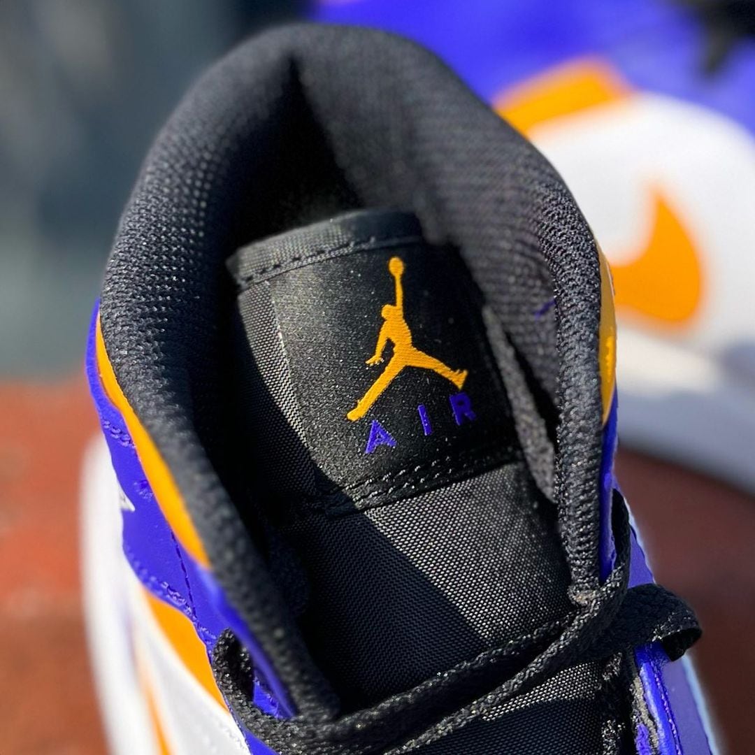 AIR JORDAN 1 MID 'LAKERS' エア ジョーダン 1 ミッド レイカーズ