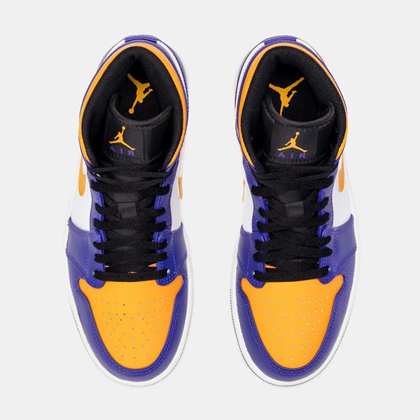 AIR JORDAN 1 MID 'LAKERS' エア ジョーダン 1 ミッド