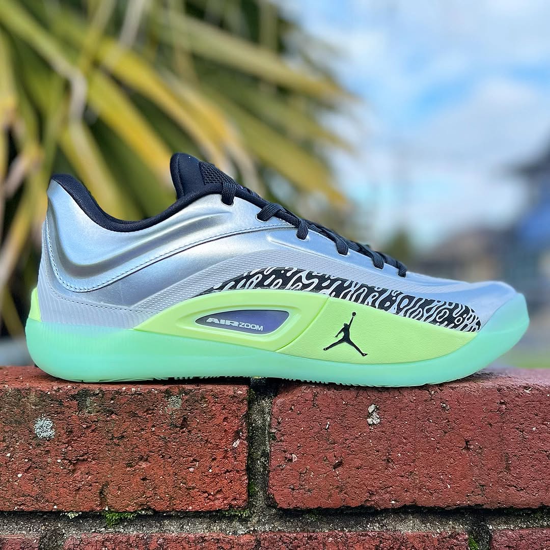 NIKE ジョーダン　ザイオン 4 PF 27cm JORDAN ZION 4 PF ジョーダン ザイオン 4 【MEN'S】 grey fog/black