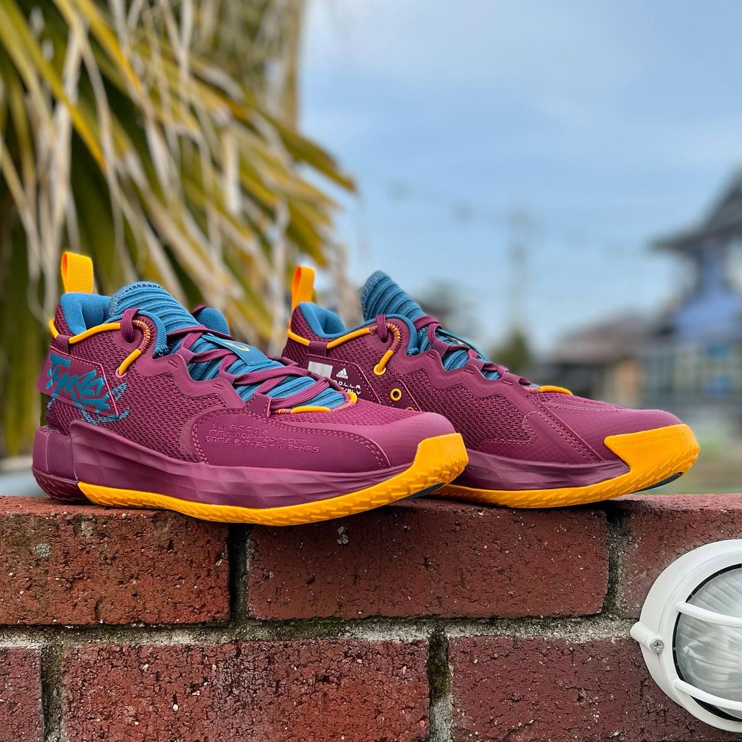 【ギフ_包装】 ADIDAS DAME 7 EXTPLY アディダス デイム 7 デイミアン リダード シューズ(男性用)