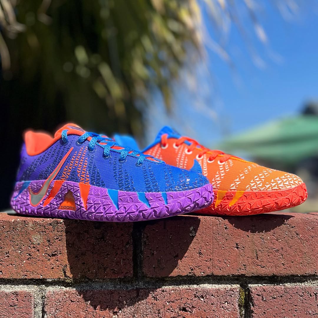 AND1 バスケットボールシューズ 赤青 NIKE - Nike ja1 バスケットボールシューズ 赤/青の通販 by SHOTA's
