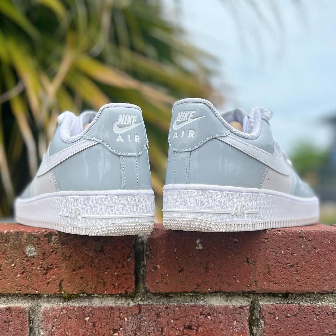NIKE AIR FORCE 1 LOW 'WOLF GREY PATENT' ナイキ エア フォースワン