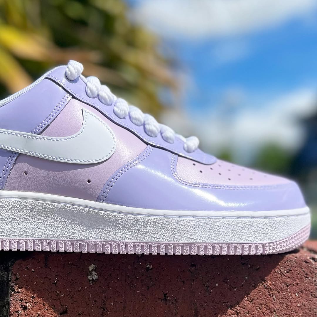 NIKE AIR FORCE 1 LOW 'HYDRANGEAS PATENT' ナイキ エア フォースワン