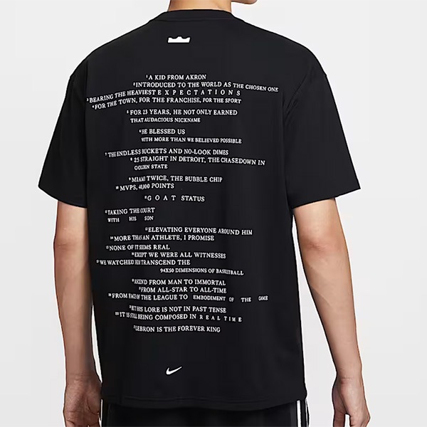 NIKE FOREVER KING TEE ナイキ レブロン フォーエバー キング Tシャツ