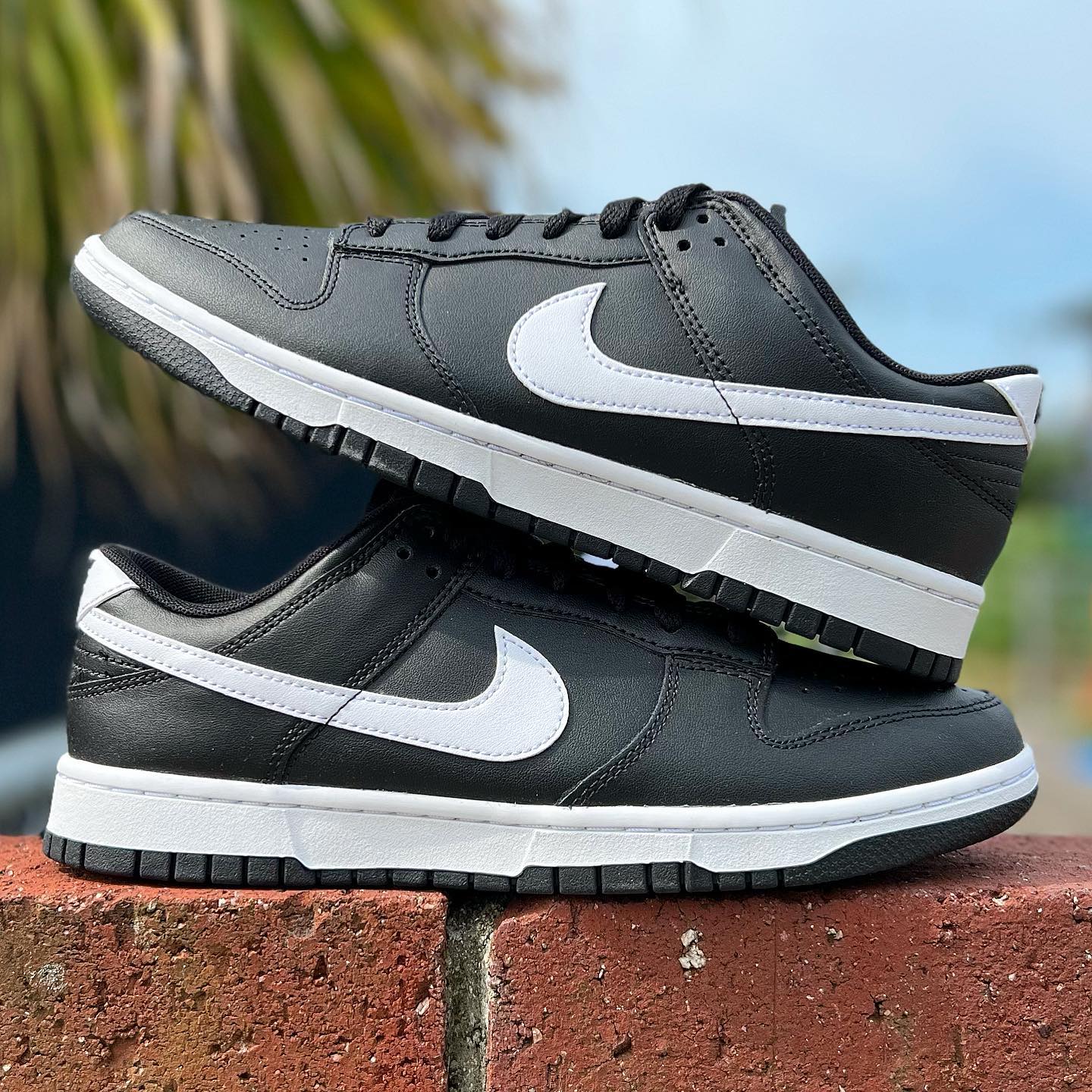 【未使用】NIKE スニーカー　Dunk Low Panda 定価2万円 NIKE DUNK LOW 'BLACK PANDA 2.0' ナイキ ダンク ロー ブラック パンダ