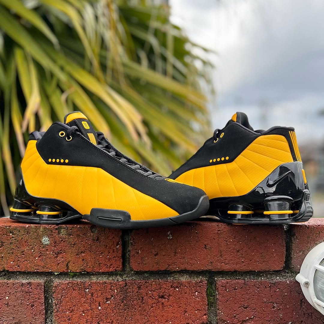 NIKE SHOX BB4 'BLACK UNIVERSITY GOLD' ナイキ ショックス