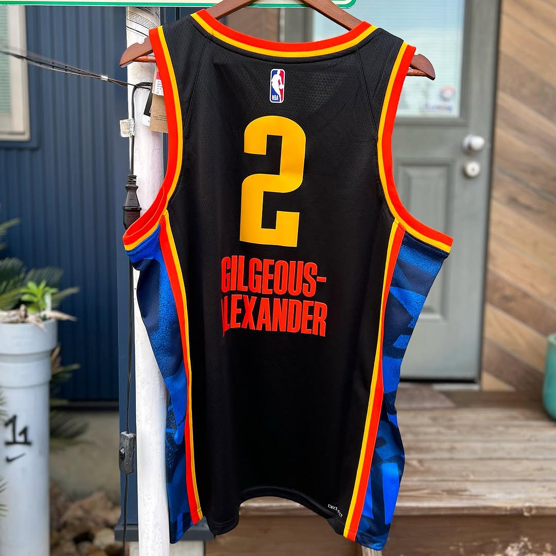 か*つ様 NBA Nike ユニフォーム Swingman Jersey NIKE NBA SWINGMAN JERSEY 'SGA' ナイキ スイングマン ジャージ