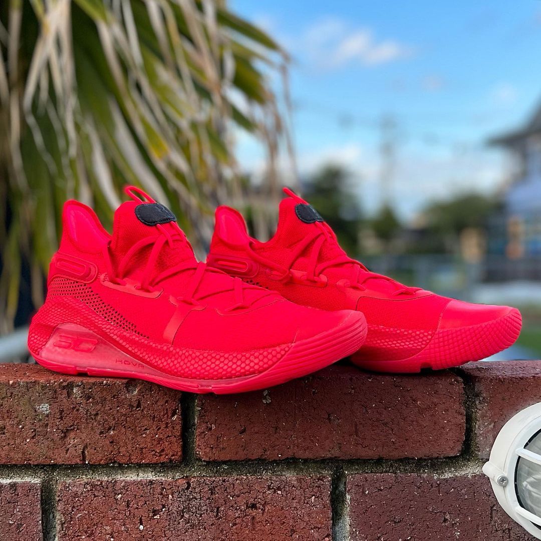UNDER ARMOUR CURRY 6 'RED' アンダーアーマー カリー 6 赤