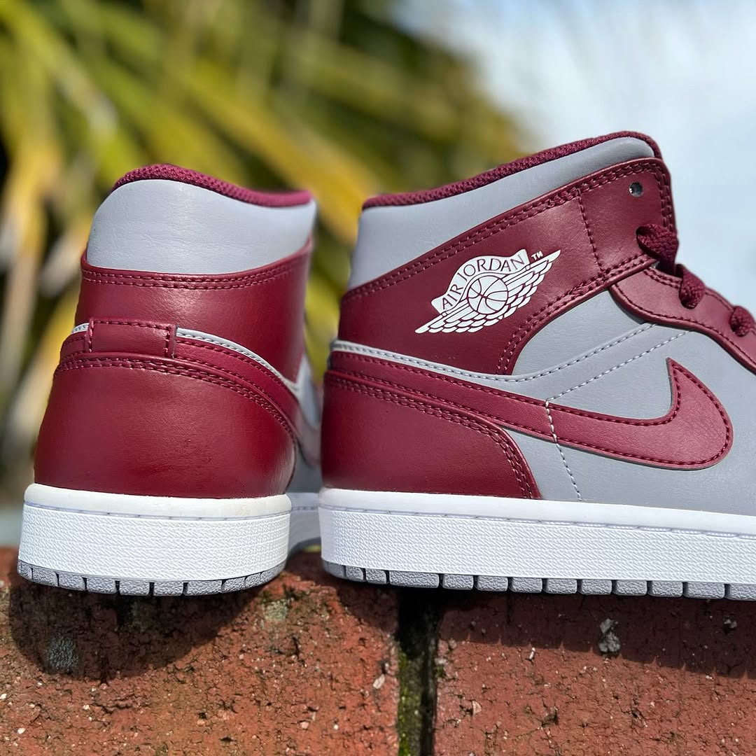 AIR JORDAN 1 MID 'BORDEAUX' エア ジョーダン 1 ミッド 【MEN'S