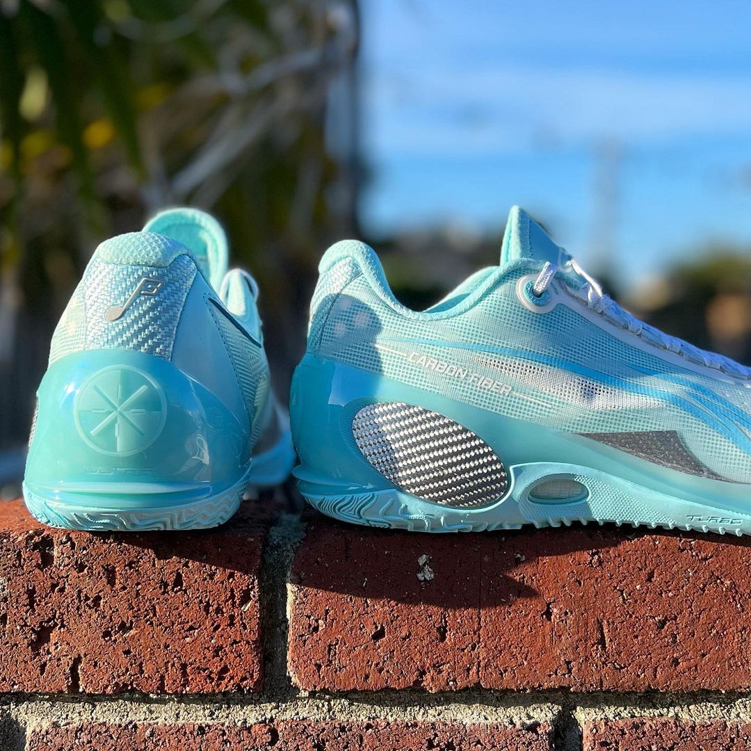 Li-Ning バスケットボールシューズ ライトブルー リーニン（LI-NING）（メンズ）バスケットシューズ バッシュ WAY