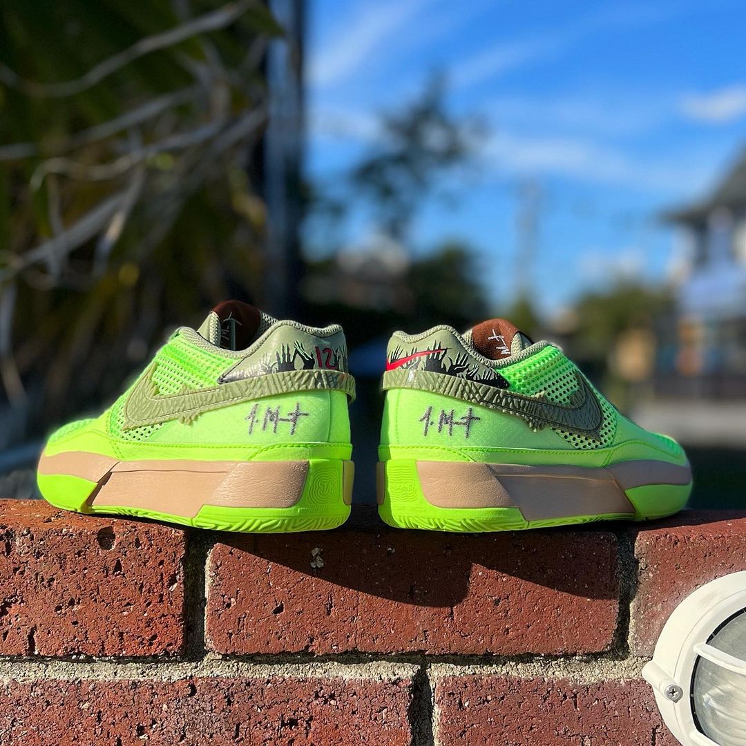 NIKE JA 1 GS HALLOWEEN ナイキ ジャ 1 ジャ モラント 【BOY'S】 lime