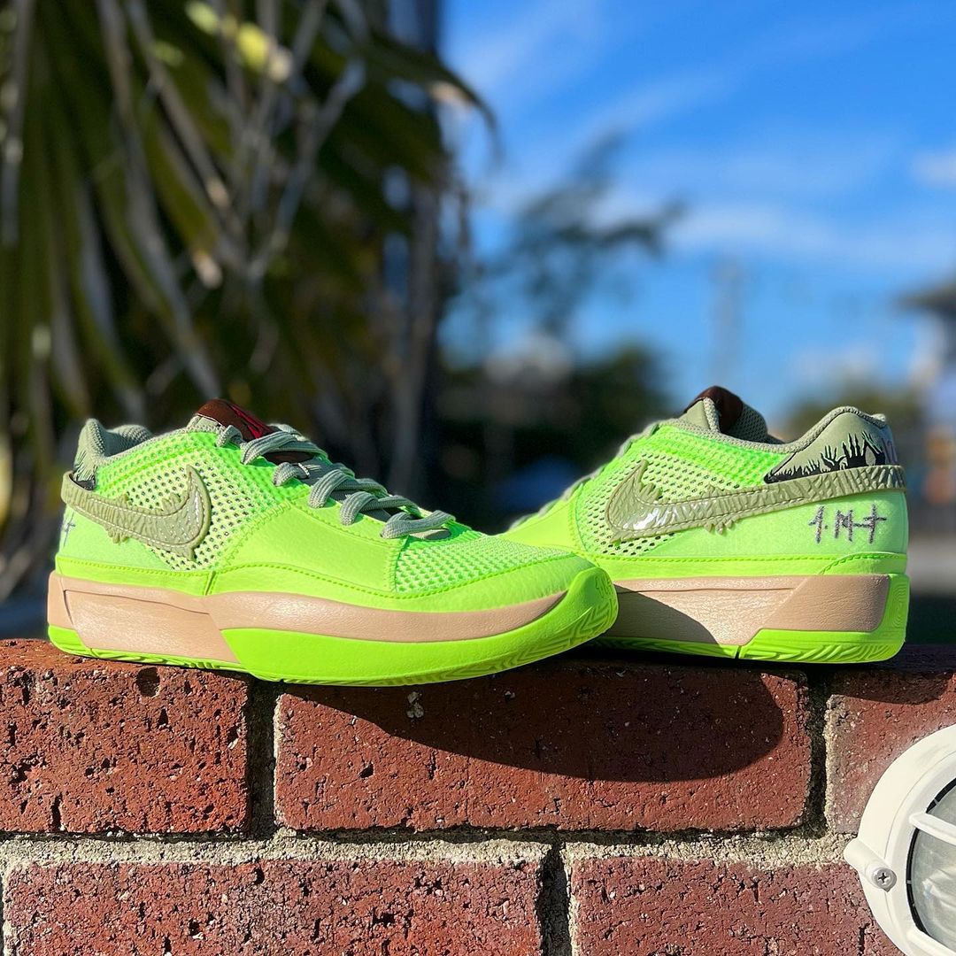 NIKE JA 1 GS HALLOWEEN ナイキ ジャ 1 ジャ モラント 【BOY'S】 lime