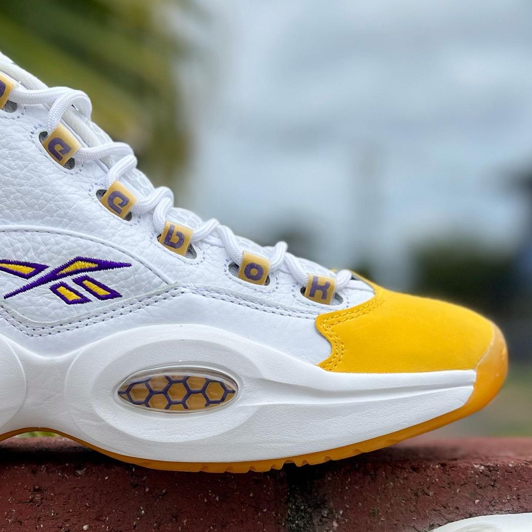 REEBOK QUESTION MID 'YELLOW TOE' 'LAKERS' 'KOBE' リーボック
