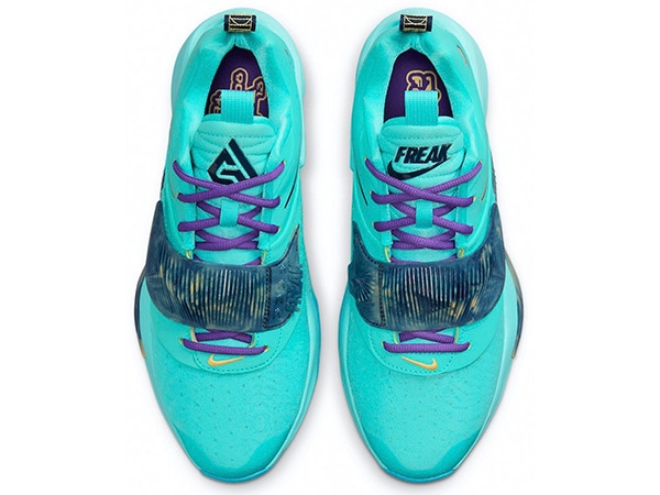 NIKE ZOOM FREAK 3 EP 'AQUA' ナイキ ズーム フリーク 3 ヤニス