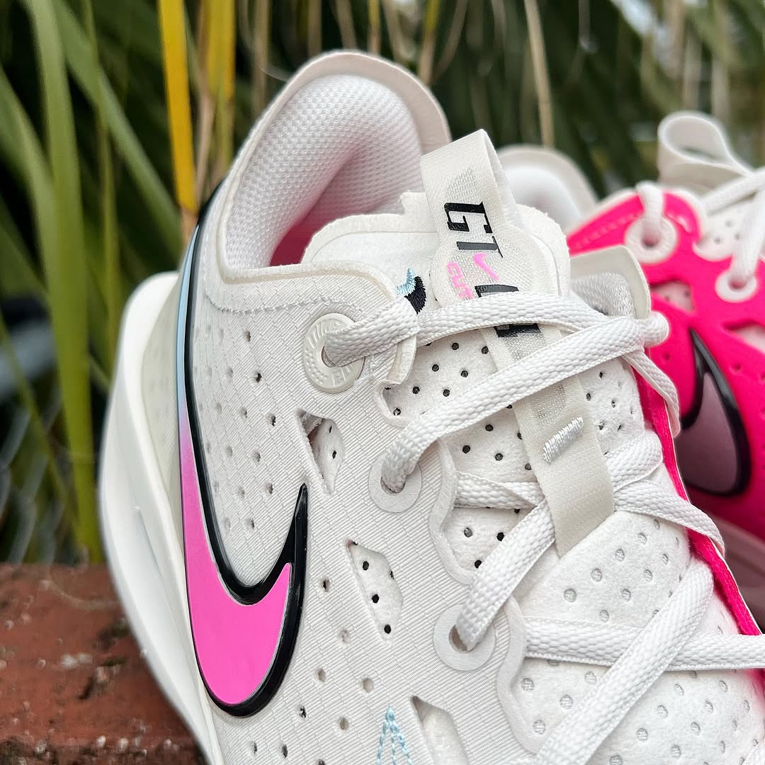 Nike GT CUT 03 バスケットボールシューズ ホワイト／ピンク NIKE AIR ZOOM G.T. CUT 3 EP ナイキ エア ズーム GT カット 3 【MEN'S