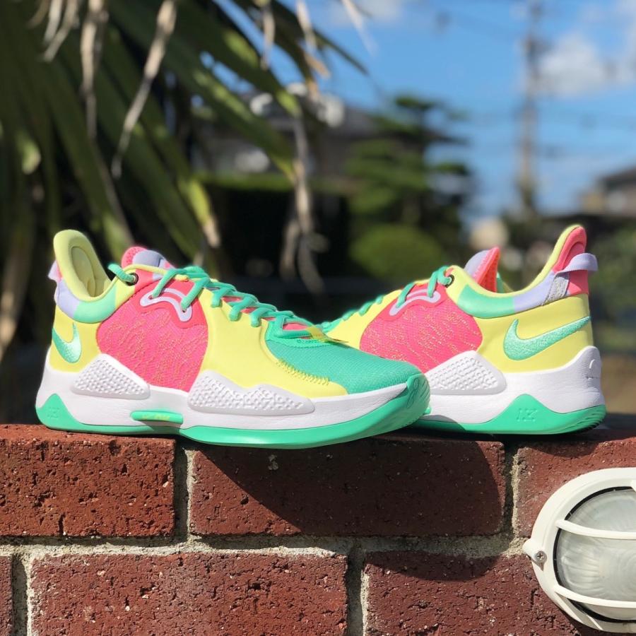 NIKE PG 5 EP 'MULTI GREEN GLOW' ナイキ ポール ジョージ 5 【MEN'S