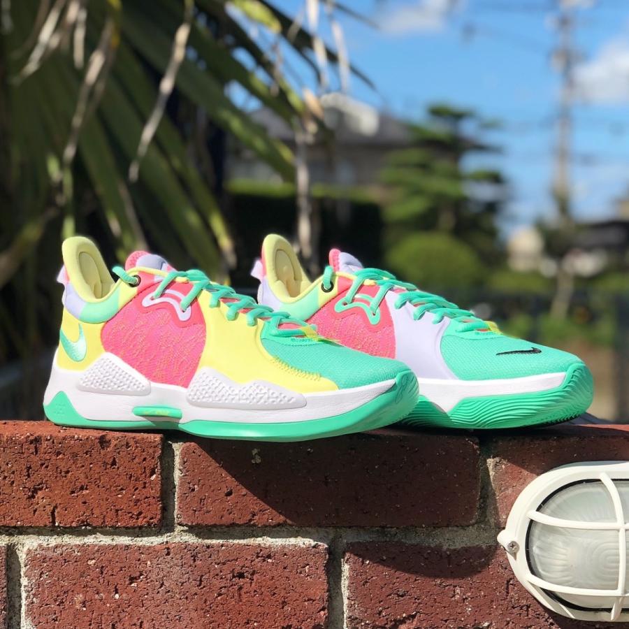 NIKE PG 5 EP 'MULTI GREEN GLOW' ナイキ ポール ジョージ 5 【MEN'S
