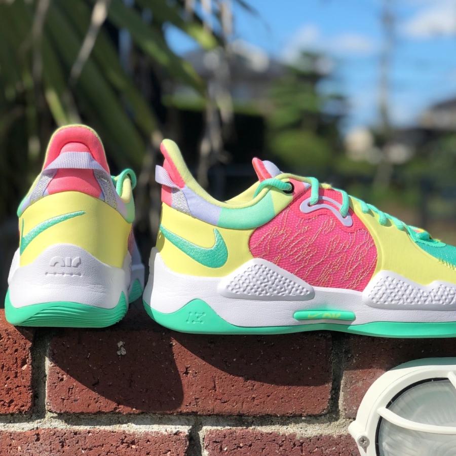 NIKE PG 5 EP 'MULTI GREEN GLOW' ナイキ ポール ジョージ 5 【MEN'S