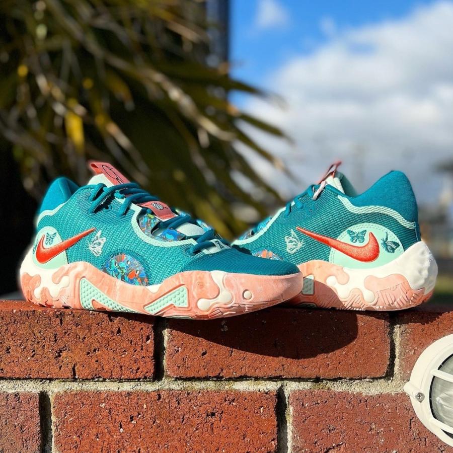 が*わ様 Nike バスケットボールシューズ ティールpg6 が*わ様 Nike バスケットボールシューズ ティールpg6 Nike