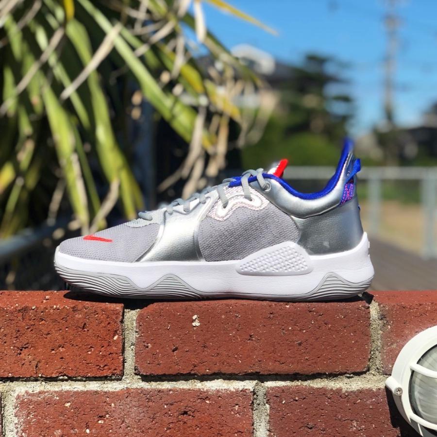 NIKE PG 5 'METALLIC SILVER' ナイキ ポール ジョージ 5 【MEN'S