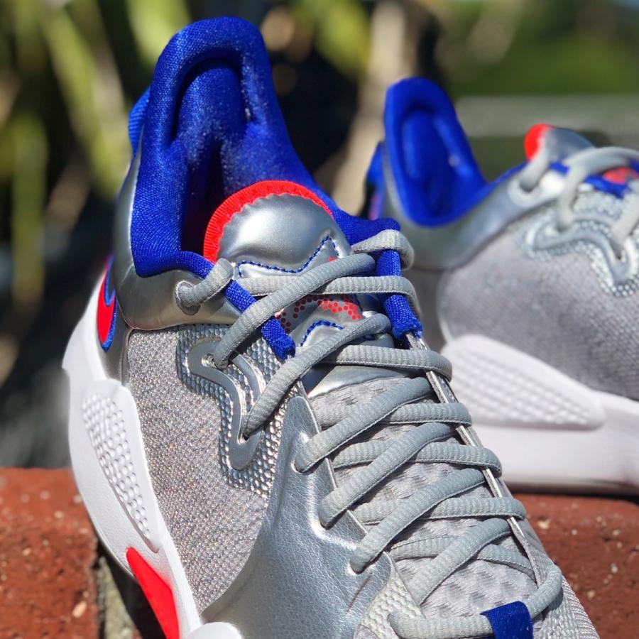 NIKE PG 5 'METALLIC SILVER' ナイキ ポール ジョージ 5 【MEN'S