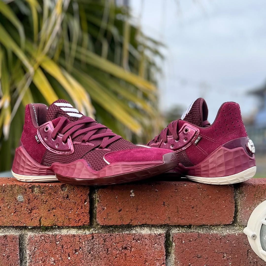 ADIDAS HARDEN VOL.4 'MAROON SUEDE' アディダス ハーデン 4 【MEN'S