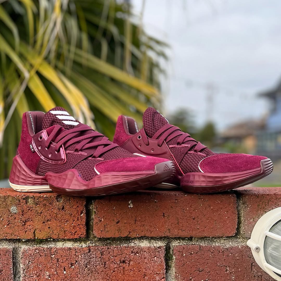 ハーデン4 希少カラー ADIDAS HARDEN VOL.4 'MAROON SUEDE' アディダス ハーデン 4 【MEN'S