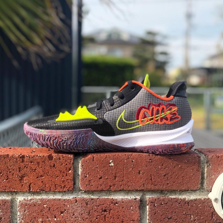 NIKE KYRIE LOW 4 'BLACK TURF ORANGE' ナイキ カイリー ローカット 4