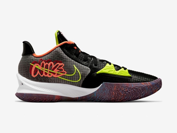 NIKE KYRIE LOW 4 'BLACK TURF ORANGE' ナイキ カイリー ローカット 4
