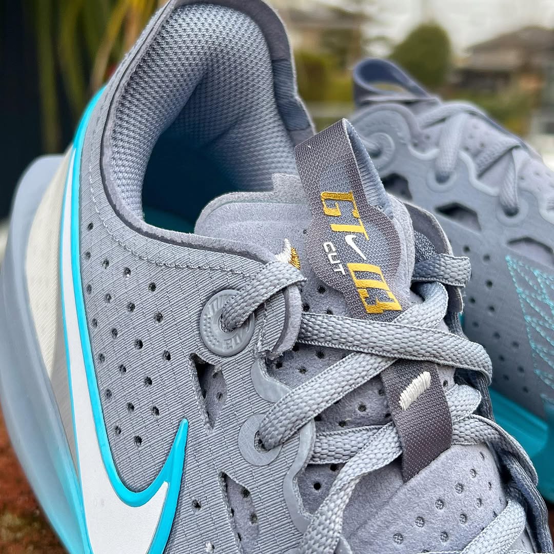 AIR ZOOM GT CUT 3 エアズームGTカット3 グレー ブルー 25 NIKE AIR ZOOM G.T. CUT 3 ナイキ エア ズーム GT カット 3 【MEN'S