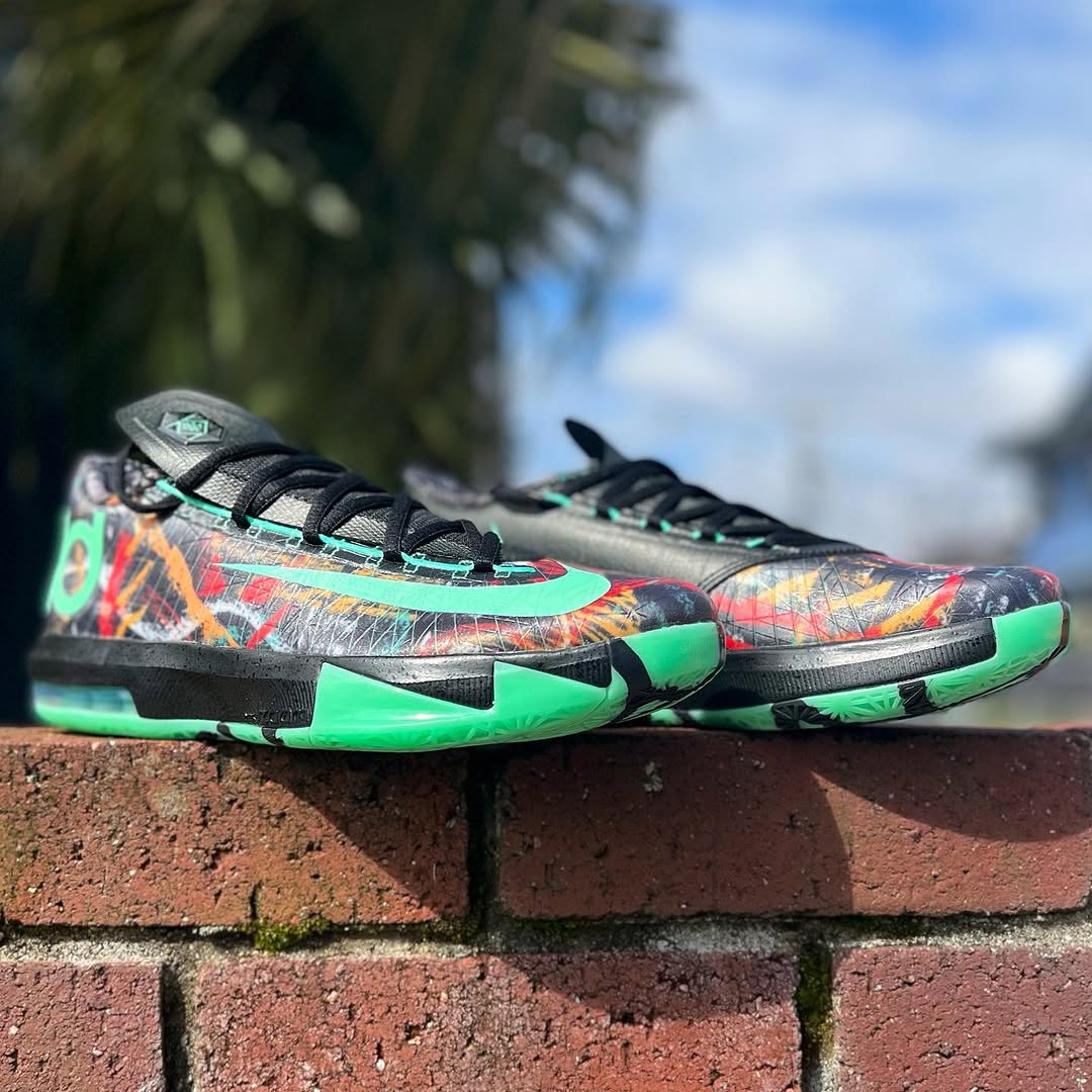 シューズ(男性用) KD NIKE KD 6 RETRO 'ILLUSION' ナイキ ケーディ 4 ケビン デュラント