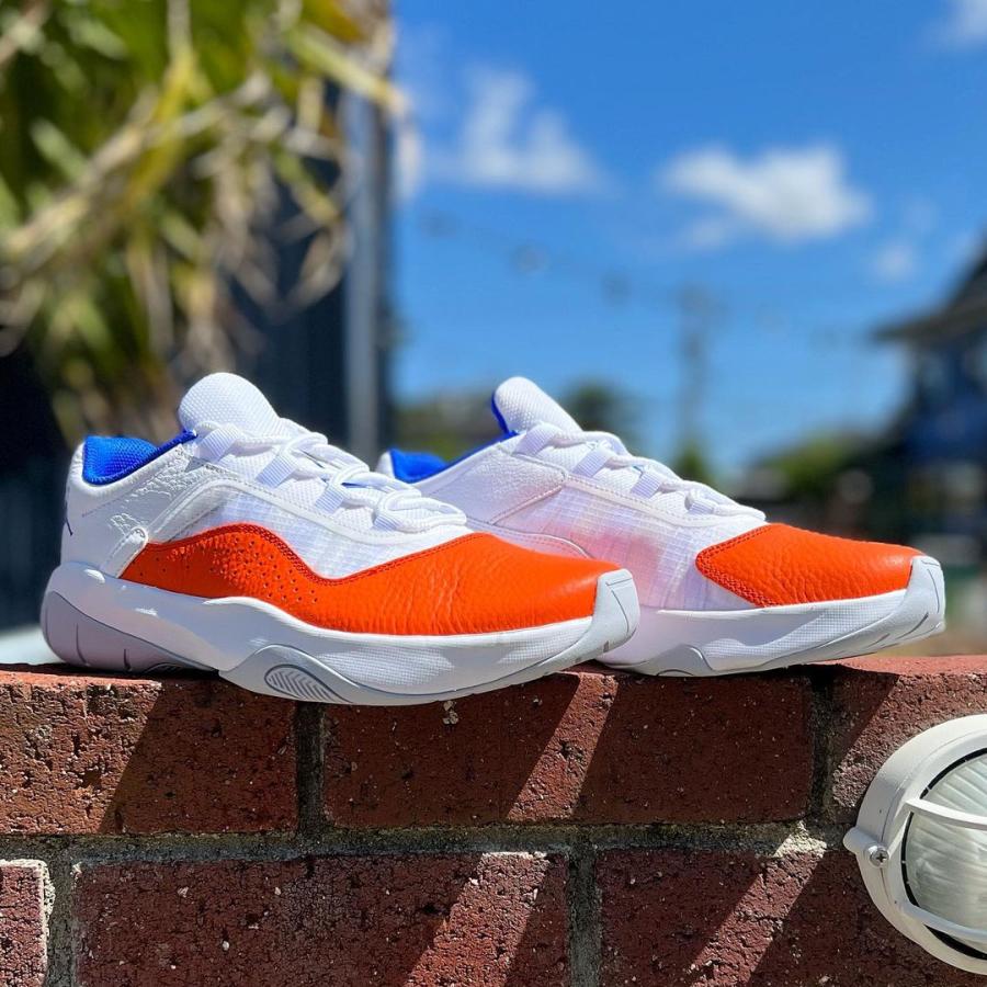 エアジョーダン 11 ホワイト/オレンジ AIR JORDAN 11 CMFT LOW 'NEW YORK KNICKS' エア ジョーダン 11