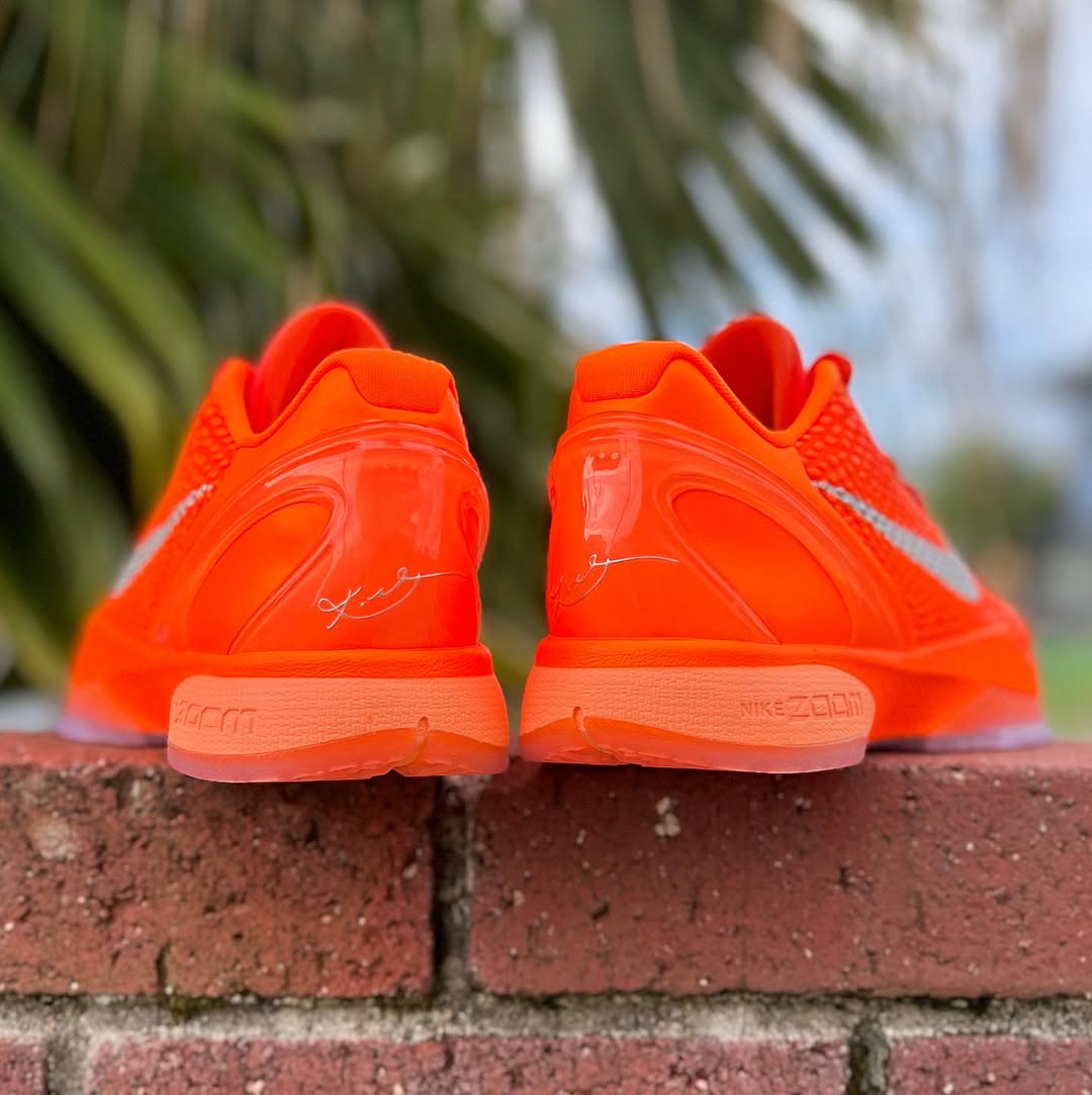 KOBE6 オレンジ ナイキ バスケットボールシューズ Nike Kobe 6 Protro Total Orange Review - YouTube