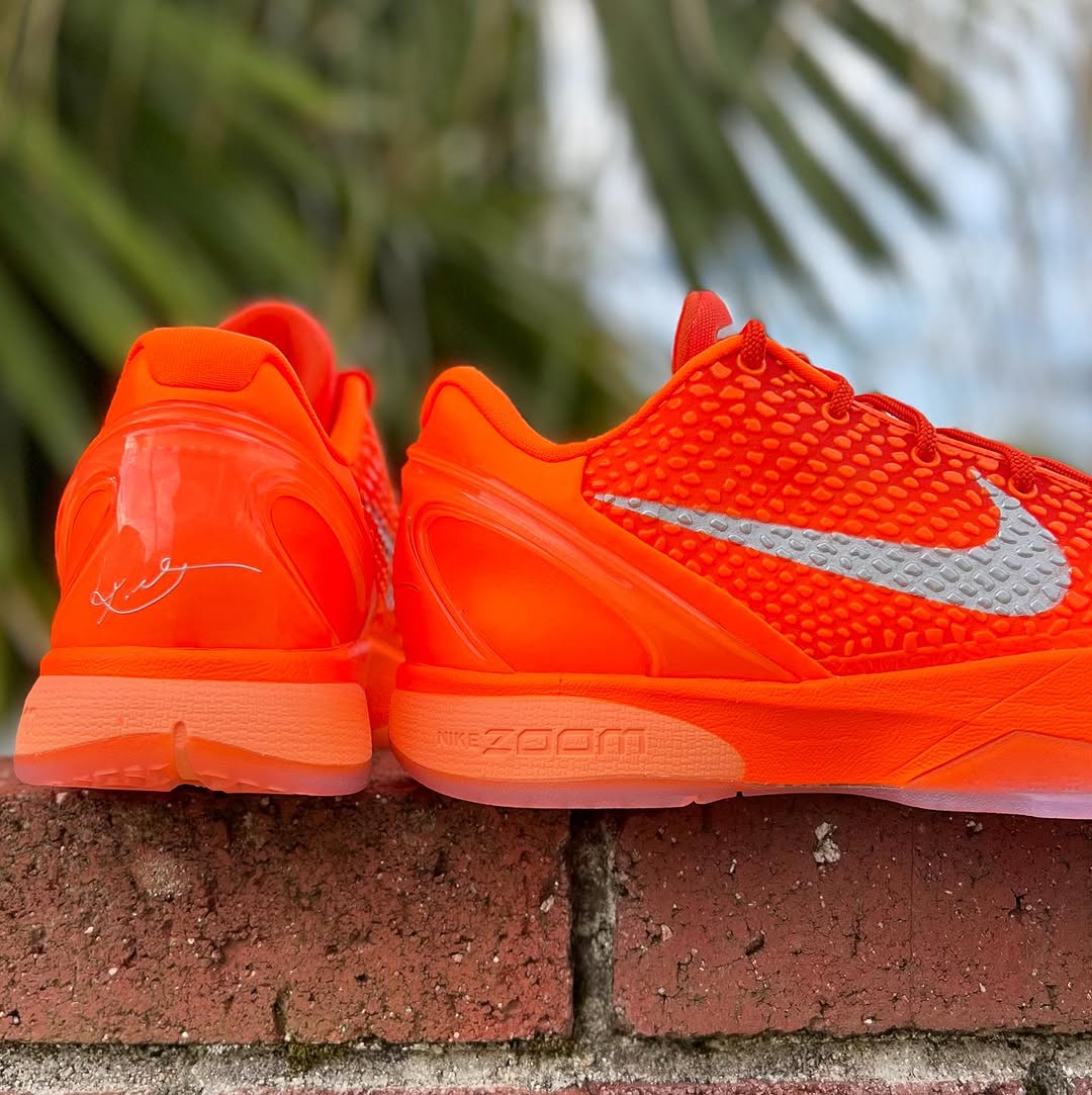 【新品】Nike コービー 6 プロトロ \"Total Orange\" 23.5 Nike Kobe 6 Protro Total Orange IH1871-800