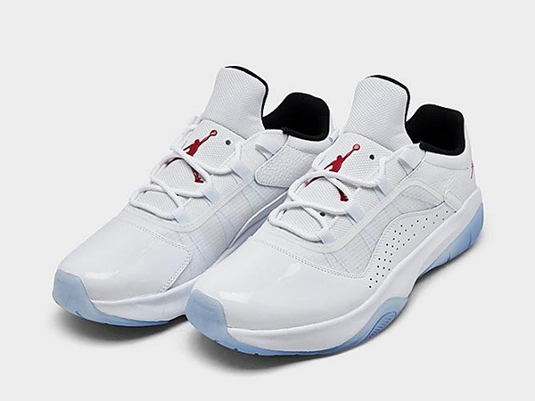 AIR JORDAN 11 CMFT LOW 'WHITE VARSITY RED' エア ジョーダン 11