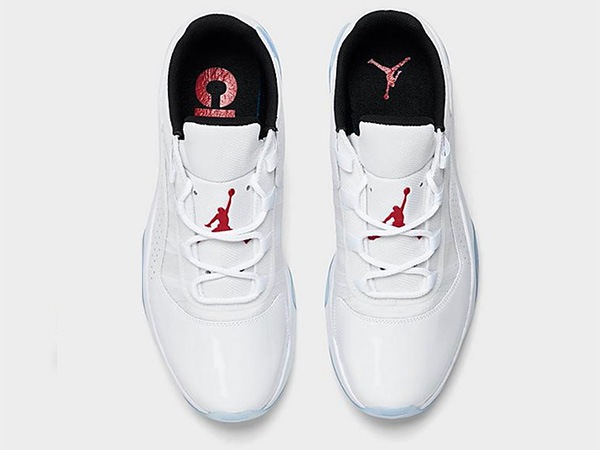 AIR JORDAN 11 CMFT LOW 'WHITE VARSITY RED' エア ジョーダン 11