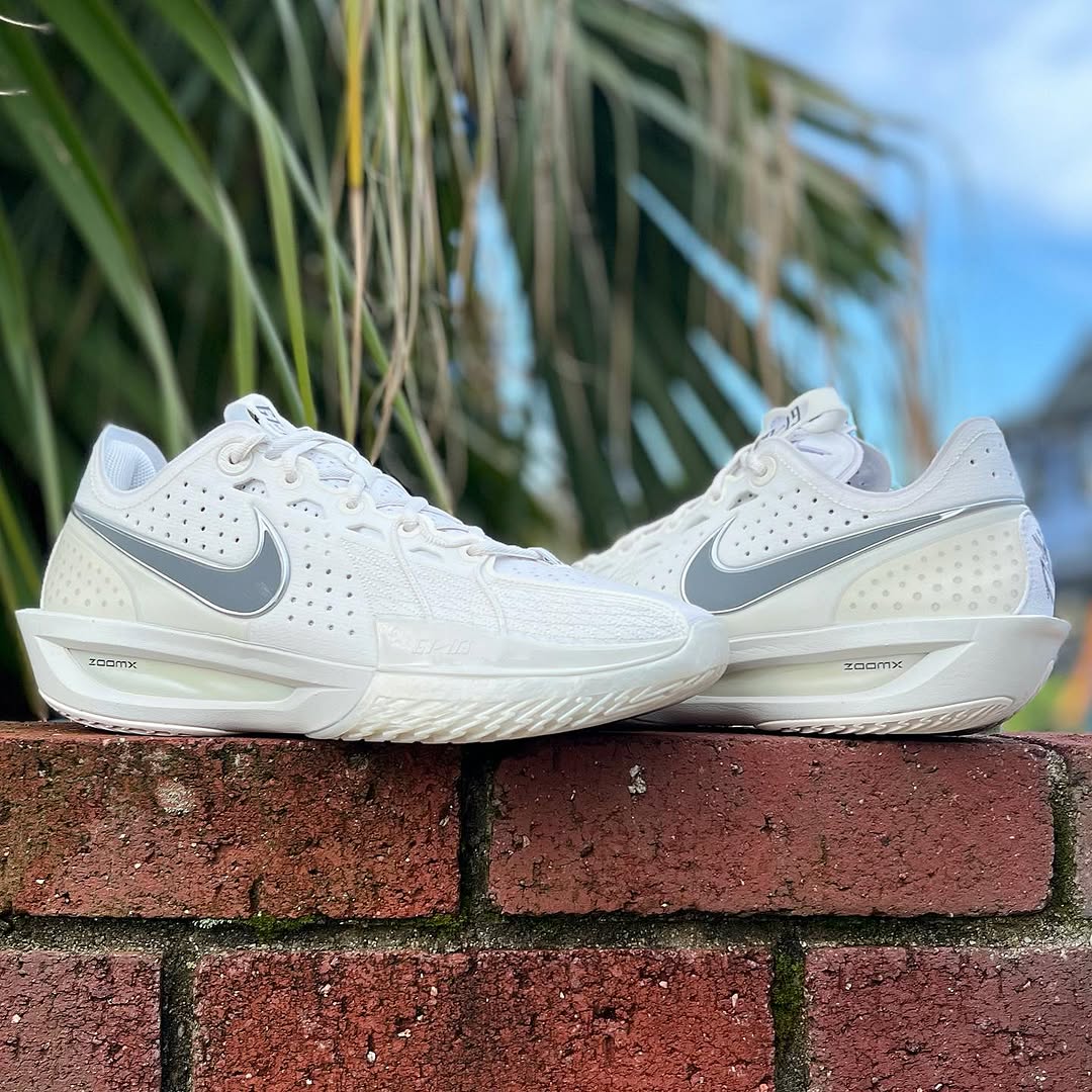 Nike DQ7691-103 ホワイト/グレー シューズ NIKE AIR ZOOM G.T. CUT 3 EP ナイキ エア ズーム GT カット 3 【MEN'S