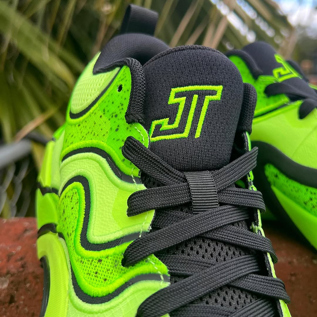 Jordan バスケットボールシューズ ブラック/ライムグリーン JORDAN BRAND AIR JORDAN 1 LOW BLACK/BLACK-LUCKY GREEN-WHITE 23SU-I