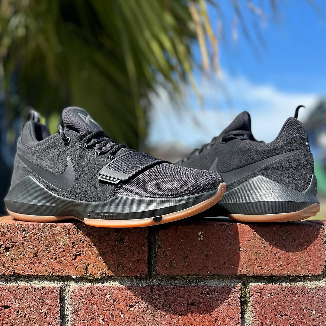 NIKE PG2 28cm ポールジョージ バッシュ 1回使用 美品 箱なし NIKE PG 1 RETRO 'BLACK GUM' ナイキ ポール ジョージ 1 2026年 復刻