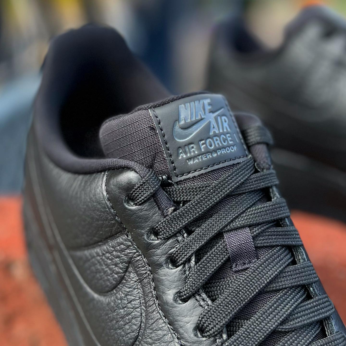 NIKE AIR FORCE 1 LOW WATERPROOF 'BLACK' ナイキ エア フォースワン