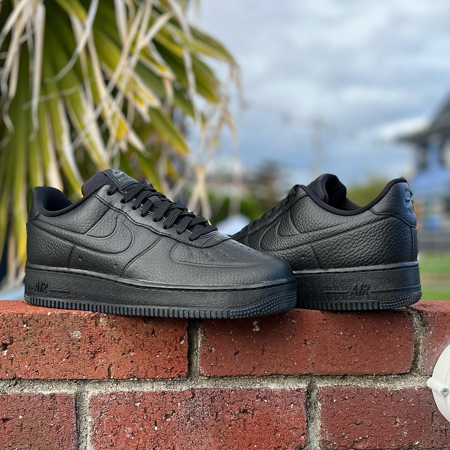 NIKE AIR FORCE 1 LOW WATERPROOF 'BLACK' ナイキ エア フォースワン