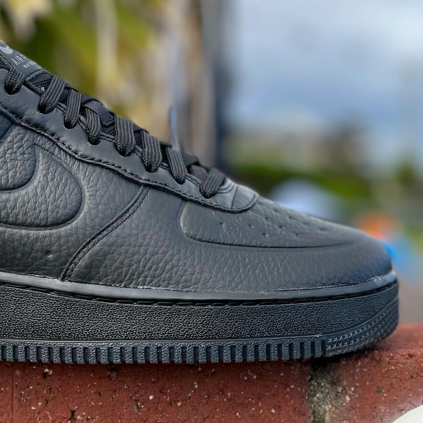 NIKE AIR FORCE 1 LOW WATERPROOF 'BLACK' ナイキ エア フォースワン