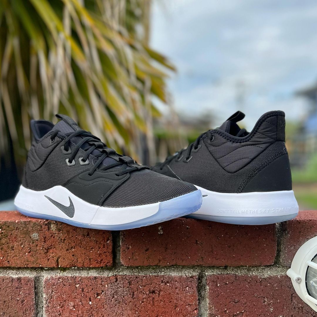 NIKE PG 3 'BLACK WHITE' ナイキ ポール ジョージ 3 【MEN'S