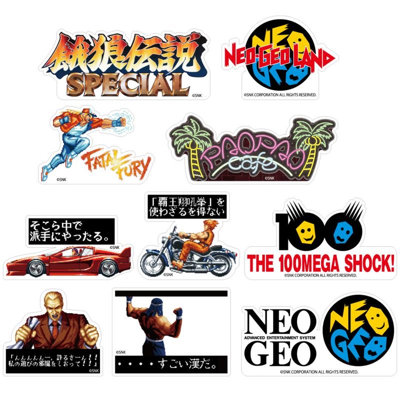 KOF アクリルフレークキーホルダー 全5種セット SNKネオジオポケットカラー KOF アクリルフレークキーホルダー テリー SNKネオジオポケット
