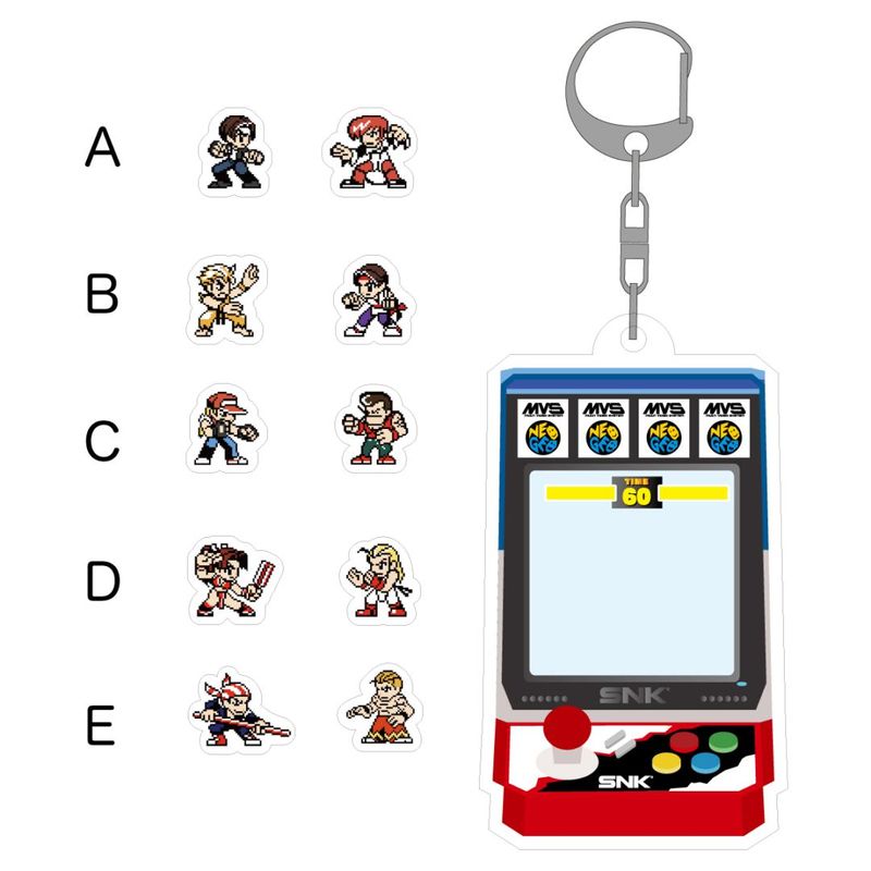 KOF アクリルフレークキーホルダー 全5種セット SNKネオジオポケットカラー タイトル | SNK OFFICIAL STORE LIMITED SNK公式オンライン