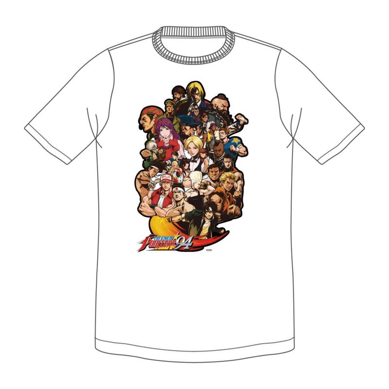 ザ・キング・オブ・ファイターズ Tシャツ SNK」の対戦格闘ゲーム『餓狼伝説』『サムライスピリッツ