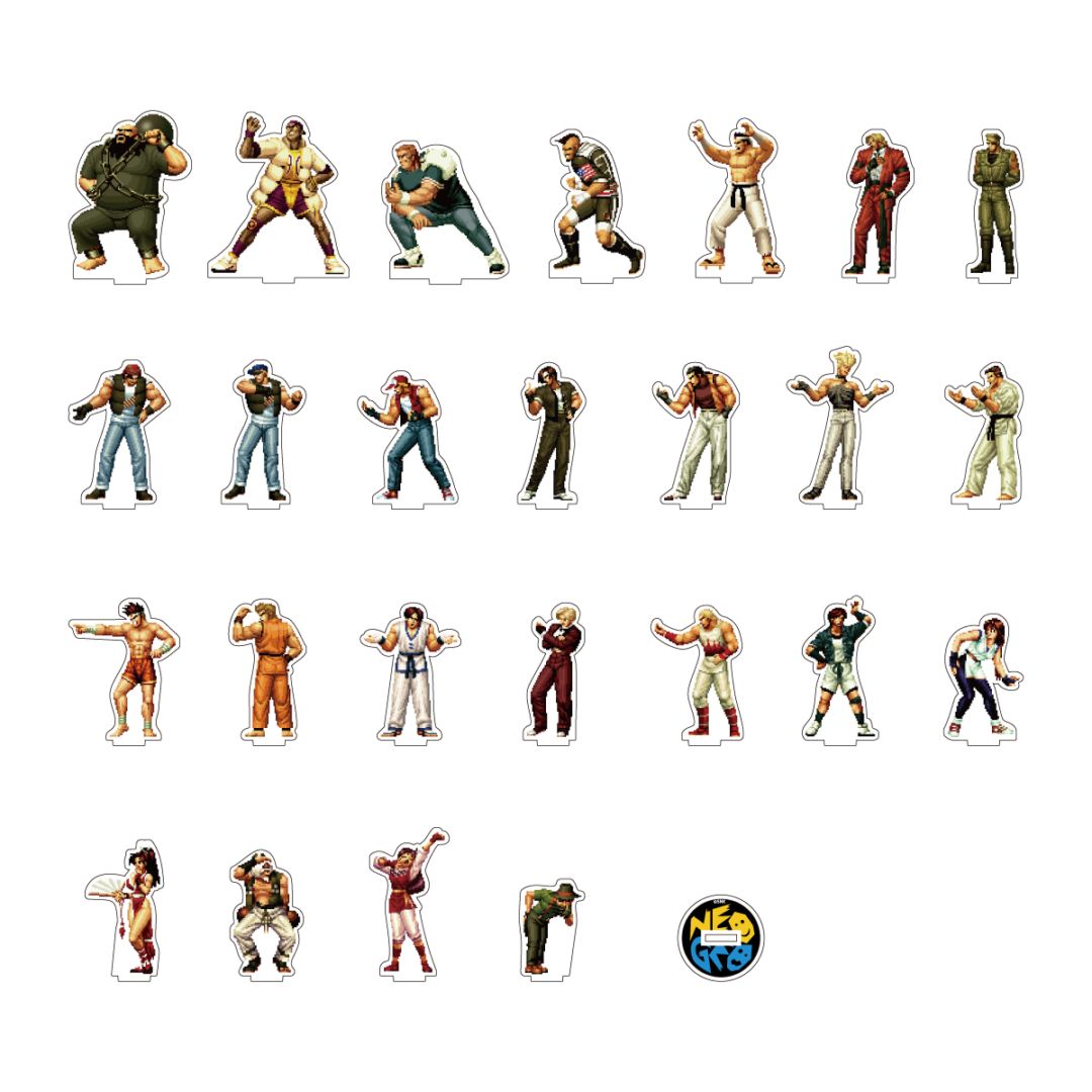 THE KING OF FIGHTERS '94 PIXEL アクリルスタンド[挑発](全25種