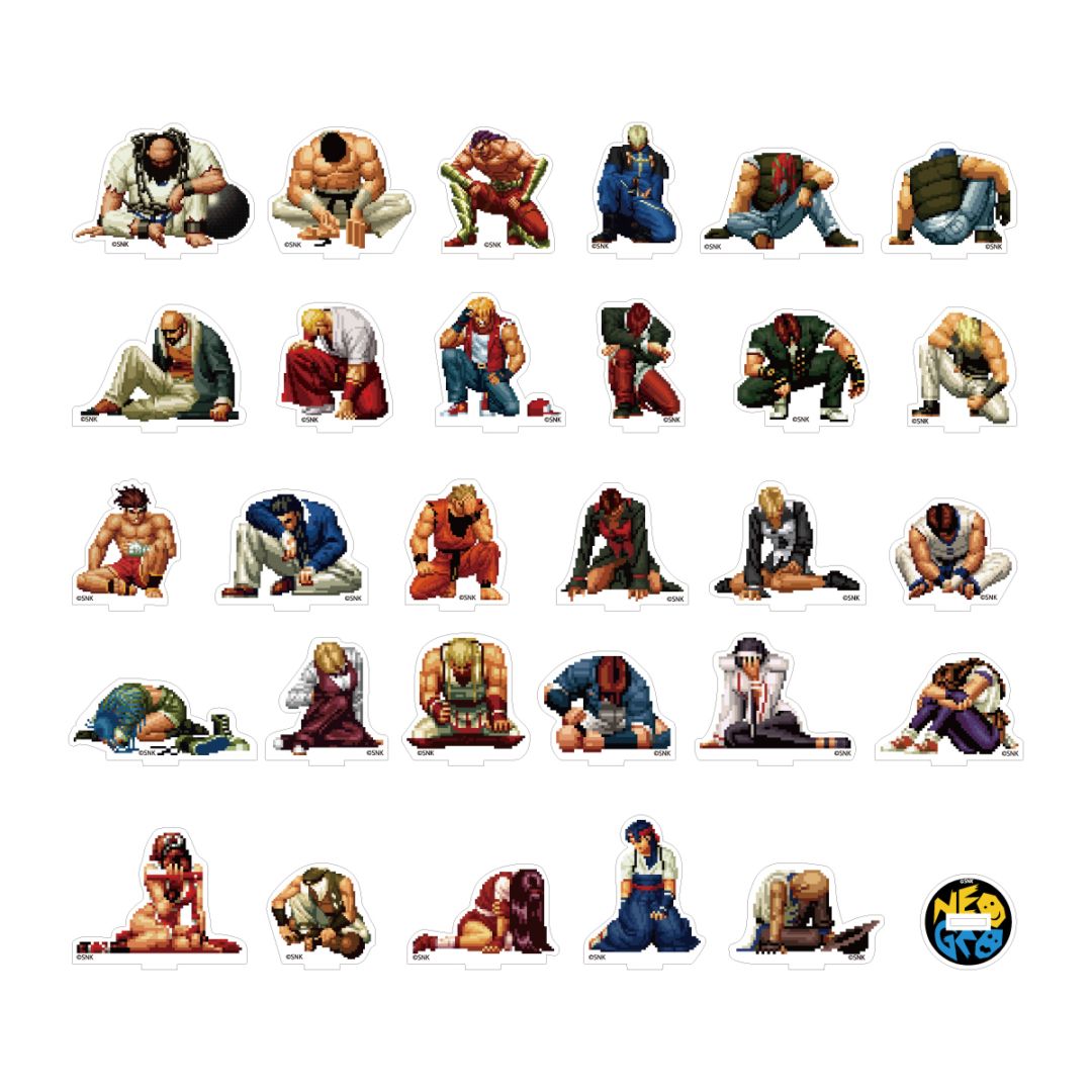 THE KING OF FIGHTERS '96 負け待機PIXELアクリルスタンド(全29種)