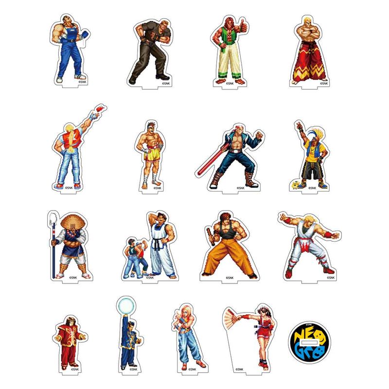 餓狼伝説SPECIAL ライン攻撃PIXELアクリルキーホルダー(16種コンプ) 餓狼伝説SPECIAL ライン攻撃PIXELアクリルキーホルダー(全16種